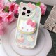 thumbnail image 2 of Sanrio-funda de Hello Kitty con soporte para iPhone, prueba de golpes para modelos carcasa a 15, 14, 11, 13, 12 Pro Max, XR, XS, 7, 8 Plus, SE20, Y2K, 2 of 4
