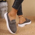 thumbnail image 4 of KIJBLAE Women's Solid Closed Toe Mule Flats, Slip On Trendy Comfortable Bohemian Casual Summer Shoes Gray 41, 4 of 9