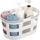 thumbnail image 5 of Laklulu Cesta de plástico portátil para ducha con asa, organizador de almacenamiento para baño, despensa, cocina, dormitorio universitario, 5 of 6