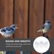 thumbnail image 4 of 3 piezas de bebederos para mascotas, vasos de agua, accesorios para jaulas de pájaros, comedero, bebedero para colibríes, plástico blanco, 4 of 6