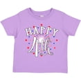 thumbnail image 3 of Inktastic Happy 4th- Fourth of July Firework Boys or Girls Toddler T-Shirt, 3 of 5