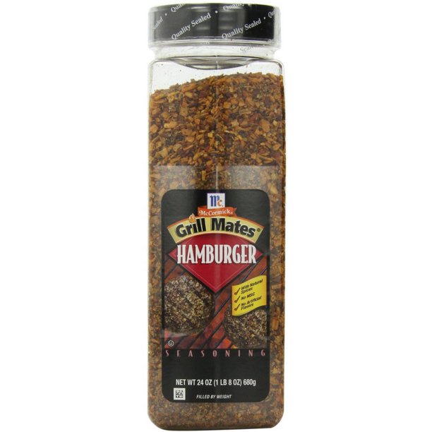 McCormick Hamburger Seasoning, Grill Mates, 24 OZ