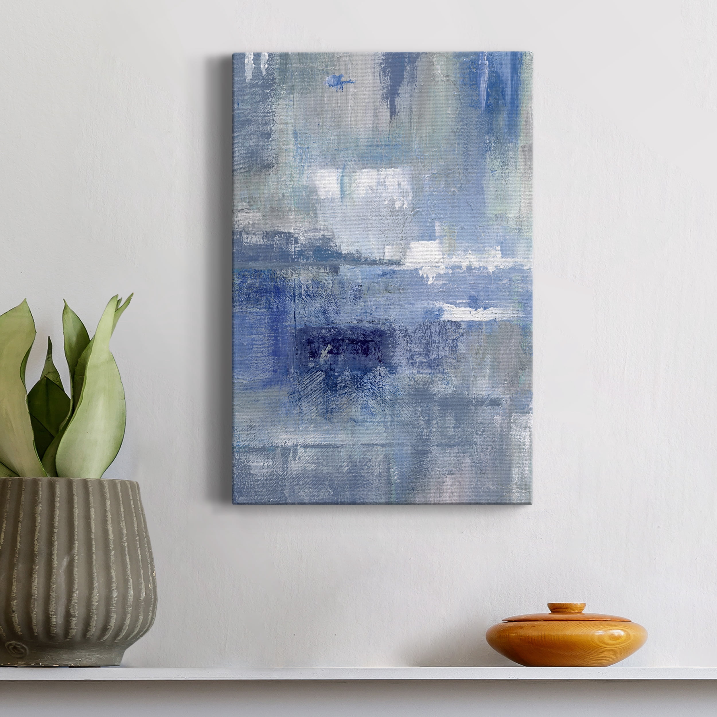 Bay View Indigo Premium Gallery Wrapped Canvas - Ready to Hang - 40 x 60