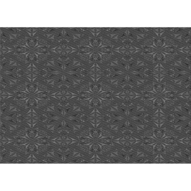 Ahgly Company Tapis Rectangulaire d'Intérieur Lavable en Machine Gris Foncé, 5 Pieds x 7 Pieds