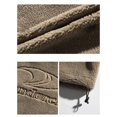 thumbnail image 5 of Maoxin Men's Coats and Jackets Men's Vintage Warm Solid Color Zipper Pocket Long Sleeved Casual Jacket Coffee XL, 5 of 8