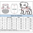 thumbnail image 5 of Pets Harness Padded Vest Winter Warm Coat Puppy Cold Weather Outfits Warm Garment Jacket, 5 of 7