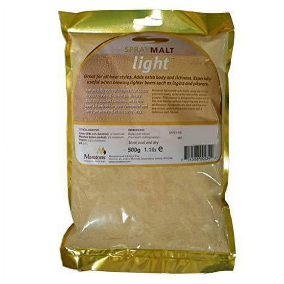 Vaporisateur Malt Léger / Rehaussez Vos Amers avec une Riche Saveur de Malt (500 g / 1,1 Lb)