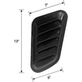 thumbnail image 2 of Cubierta decorativa para embellecedor Turbo de entrada, negra, 2 uds., pegatina decorativa para cubierta de ventilación decorativa, 2 of 5