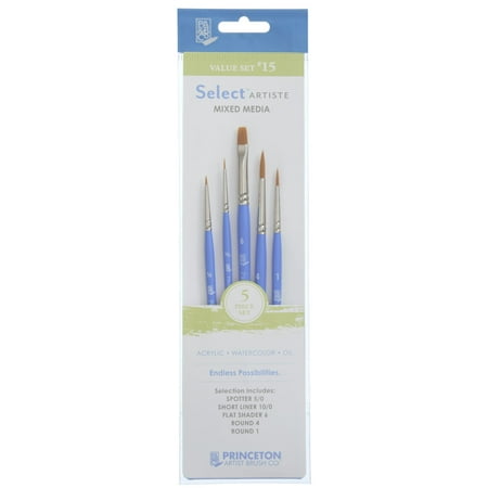 Princeton Brush Select Artiste Brush Value Set #15