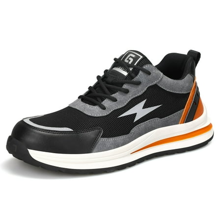 

Tanleewa Steel Toe Safety Shoes for Men Women Anti-Slip Work Shoe Size Men10/Women11