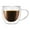 250ml, variant on Double Walled Glass Hand Blown Shots Glass Thermo Insulated Expresso Coffee Mugs with Handle