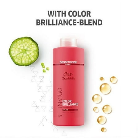 Wella Invigo Brilliance Conditioner for Fine Hair 33.8 oz