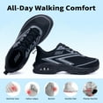 thumbnail image 6 of Artlea Wide Toe Box Walking Shoes for Men with Arch Support Orthotic Sneakers for Plantar Fasciitis Athletic Cushioning Men's Running Shoes for Foot Pain Relief, US Size 11, 6 of 8