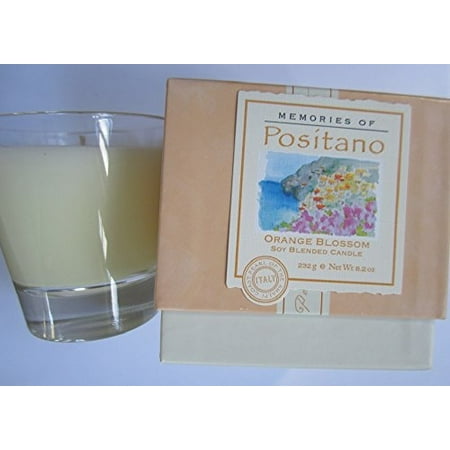 - Get Fresh Memories of Positano Orange Blossom Soy Blended Candle