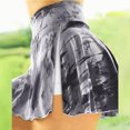 thumbnail image 2 of Gibobby Falda Shorts Mujer Slip Hakama Split Workout Shorts Yoga Bike Compresión Mujer Leggings Pantalones(Gris, S), 2 of 4