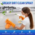 thumbnail image 4 of Foam Cleaner, Heavy Oil Stain Cleaner Kitchen, Greasy Dirt Clean Spray, Pan Spray, Fume Free Oven Cleaner, Multifunctional Powerful Kitchen, for Oven, Stove & More, 4 of 9