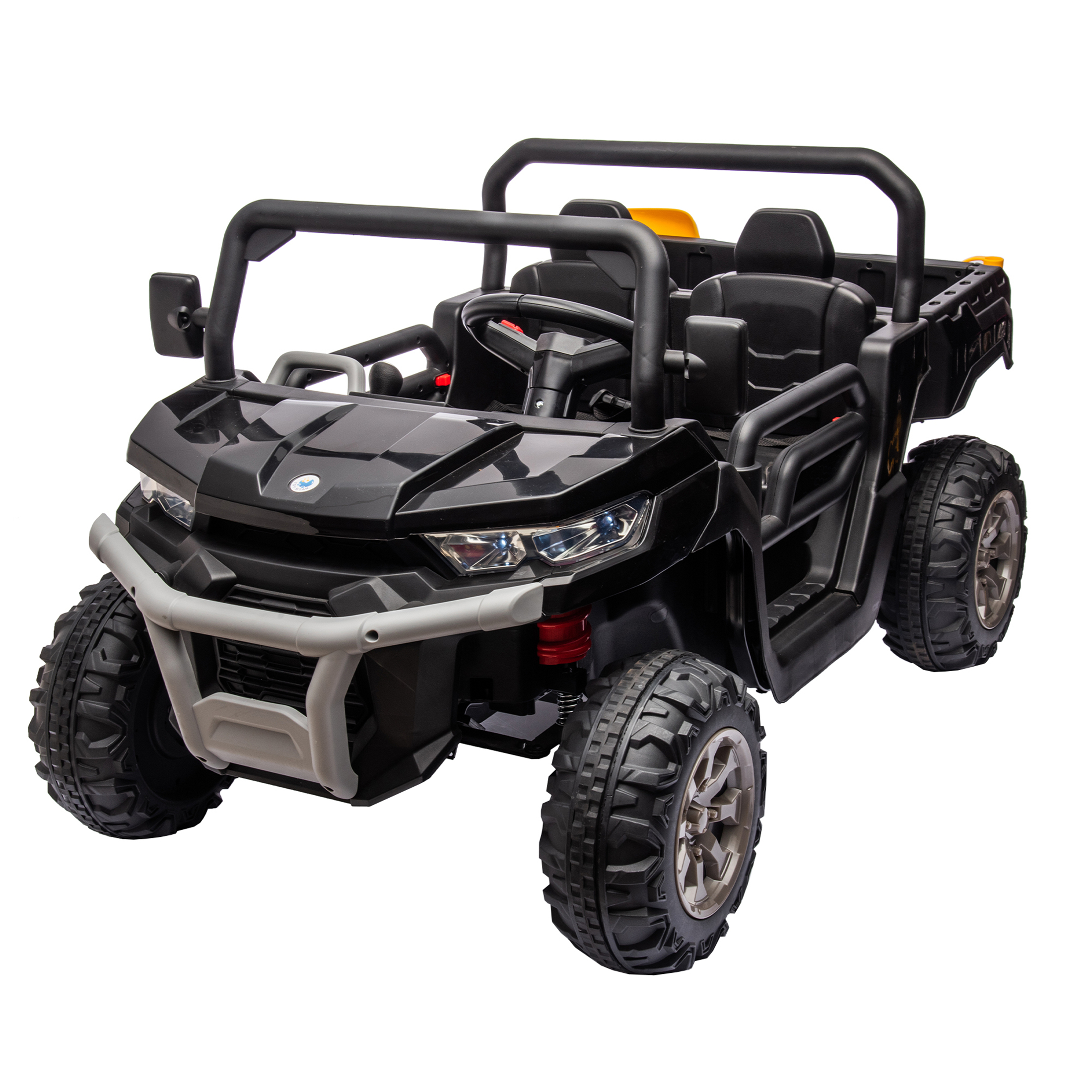 24V 2 Seater Kids Ride on Car Truck, Ride On UTV with 2x200W Motor Ride On Dump Truck, Ride On