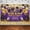 Purple, variant on Congrats Grad Backdrop Purple Gold Glitter Diamond Class of 2026 Graduation Background Congratulate Graduate Party Decorations Banner Photo Booth Props