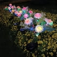 thumbnail image 2 of Maytalsory Multi-purpose Solar Light For Enhancing Garden Aesthetics Used For Paving Paths Or Highlighting Pink, 2 of 6