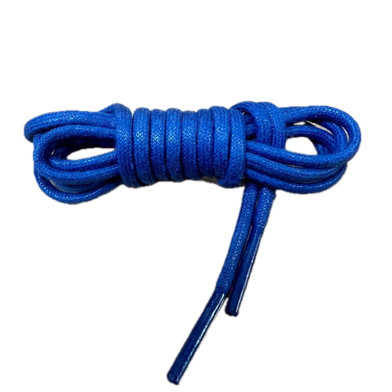 2 Pairs 1/8" Round Waxed Cotton Shoelaces, Dress Shoes and Boots (Navy Blue) - Walmart.com 2 Pairs 1/8" Round Waxed Cotton Shoelaces, Dress Shoes and Boots (Navy Blue) - Walmart.com