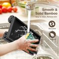thumbnail image 4 of Kssiaz Couch Arm Tray  Bamboo Sofa Tray Table for Couch  Sofa Armrest Tray Table  -Slip Armrest Organizer  Foldable Couch Cup Holder for Snacks  Phone  Control  Cups  Natural, 4 of 7