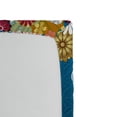 thumbnail image 2 of Modern Fitted Sheet, Japanese Contemporary Flowers Hand Fans on Pastel Backdrop Print, Soft Decorative Fabric Bedding, Twin XL Size, Multicolor, by Ambesonne, 2 of 2