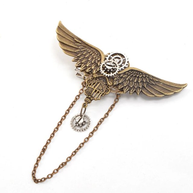 Gothic Steampunk Pinces à Cheveux Femmes Filles Punk Épingle à Cheveux Barrette Costumes Accessoire Cheveux
