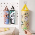 thumbnail image 3 of Dengmore Cotton Bag Holders Garbage Bag Wall Mount Hanging Grocery Dispenser Garbage Bag Organizer Shopping Bag Holder for Home Kitchen Office Grocery Pocket Containers, 3 of 7