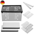 thumbnail image 3 of 100mm ISO 2-DIN Universal Installation Metal Iron Frame Cage for Car Audio Radio, 3 of 4