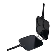 2 Perfect Bake & Serve Pancake Maker Pan - Eggs, French Toast, Omelette, Flip Jack & Crepes Pan