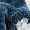 thumbnail image 4 of Byourbed Cozy Potato® Holy Plush Throw Blanket Navy Blue Casual, 4 of 5