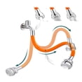 thumbnail image 3 of Universal Kitchen Sink Faucet Extension Extender Free Bending Flexible Hose Water Tap Pipe Extension Tube Adapter Convenient ,Built To Last, 3 of 5
