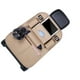 thumbnail image 2 of Riwesomey Auto asiento trasero organizador vehículo silla teléfono tableta beber botella titular almacenamiento bolsa de bolsillo Ventana automotriz Edición normal beige, 2 of 8