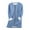 Blue, variant on ZQUUVOU Women's Fleece Sweatshirts Dress Fall Winter Fleece Lined Warm Sweatshirts Loose Full Zipper Thick Warm Jacket with Pockets Blue