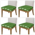 thumbnail image 2 of Honeii American Football Field2 Print Square Cushion Cover with Elastic Band & Ties,Sofa Cushion Covers,Furniture Protector for Living Room,Washable Sofa Seat Slipcover-Four Pieces, 2 of 7