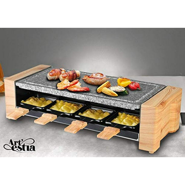 3 in 1 hot stone grill and raclette