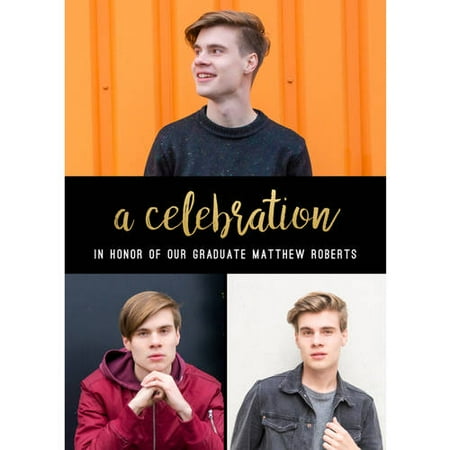 All That Glam Graduation Invitation