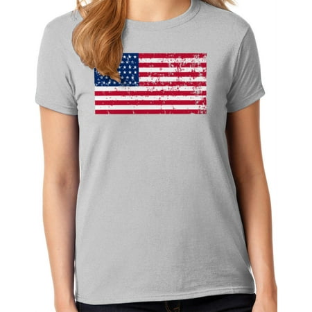 Graphic America Short Sleeve Crew Neck Classic Fit T-Shirt (Women's) 1 Pack