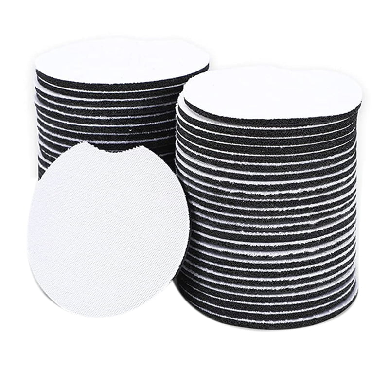 100 Pcs Sublimation Blank Car Coasters, 2.53Inch Circle Sublimation