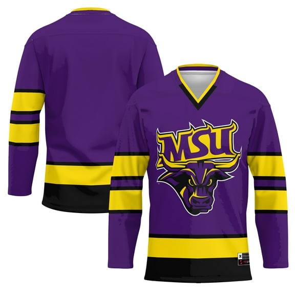 Men's GameDay Greats Purple Minnesota State Mavericks Hockey Jersey