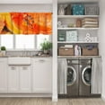 thumbnail image 3 of LALILO Kitchen Curtain Valance With Arrow Tribal And Ethnic Rod Pocket Window Curtain 52"x 18" Set of 2, 3 of 7