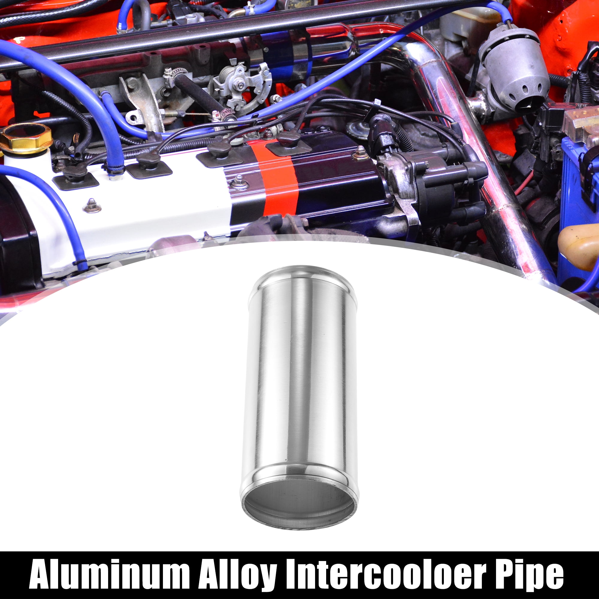 Unique Bargains 6" 152mm Length Universal Car Aluminum Alloy Intercooler Pipe 70mm 2.75"OD