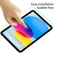 thumbnail image 3 of 2.5D Tempered Glass Screen Protector for Apple iPad 10.9" (2022) / iPad 11" (2025) – Clear, 3 of 5