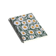 DENY Designs Daisy Pattern by Alisa Galitsyna Professional Notebooks 5.5" x 8.25" Dotted 40 Sheets