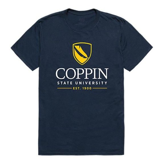 W Republic 516-286-BGT-04 Coppin State University Men Institutional T-Shirt, Navy - Extra Large