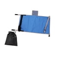 thumbnail image 2 of Cama de avión, extensor de asiento de avión para niños para descansar las piernas o acostarse, cama de viaje compacta y portátil, elementos esenciales azul, 2 of 8