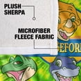 thumbnail image 4 of The Land Before Time Blanket, 50"x60", Silky Touch Sherpa Back Super Soft Throw Blanket, 4 of 5