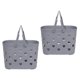 thumbnail image 1 of 2Pcs Household Fruit Vegetable Portable Storage Baskets Handheld Shower Basket, 1 of 4