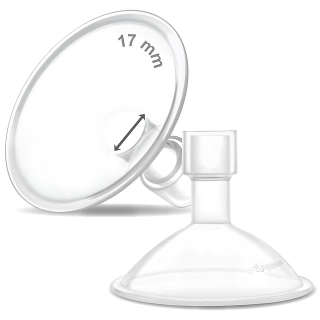 Breastshield Maymom MyFit Crater, 17 mm, diseño de 2 piezas