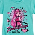 thumbnail image 3 of Monster High - Draculaura Spider Webs - Toddler & Youth Girls Short Sleeve Graphic T-Shirt, 3 of 5